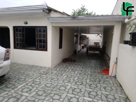Casa com 3 quartos, 101 m², à venda por R$ 370.000- Rua dos Sombreiros, 50 - Jardim Samambaia - Paranaguá/PR